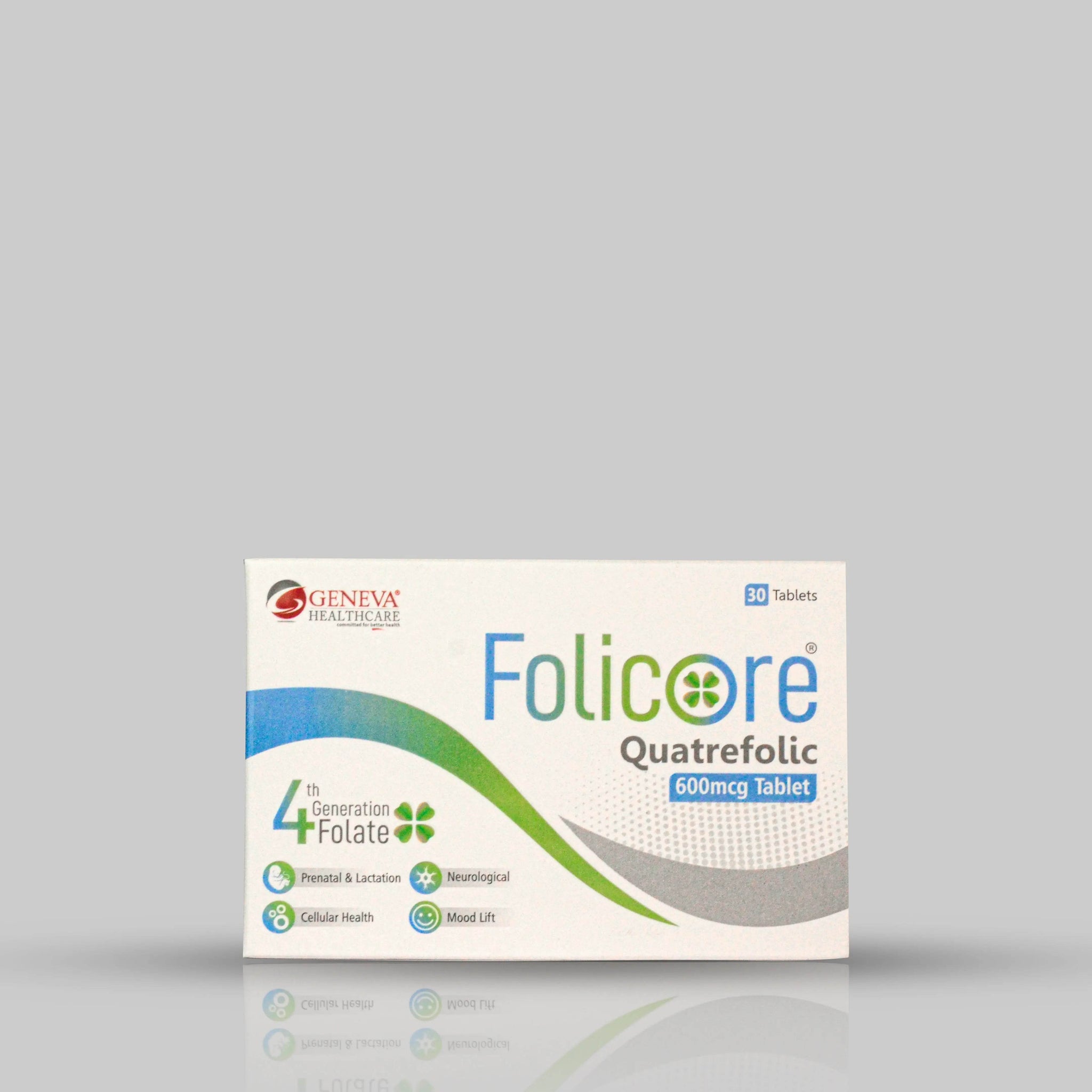 Folicore Tablet 600mcg - Geneva Healthcare 
