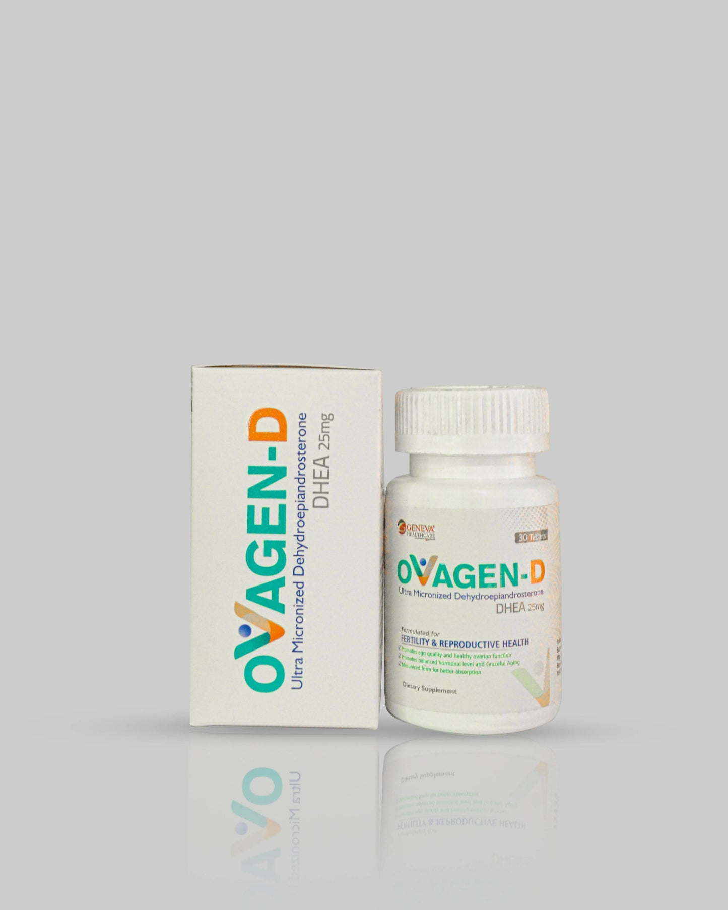 Ovagen-D Tablet (Dhea 25mg) - Geneva Healthcare